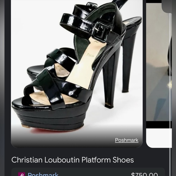 Christian Louboutin Black Amelissa - Picture 9 of 11